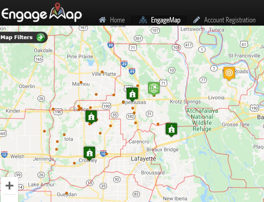 Engage Map - Acadia Association