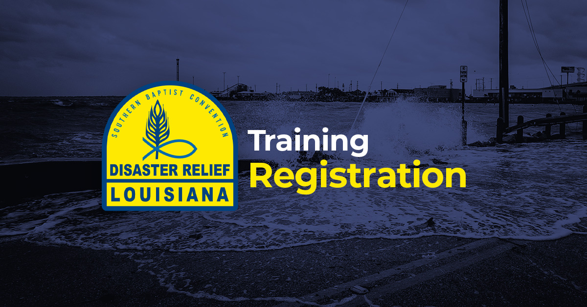Disaster Relief Training Registration