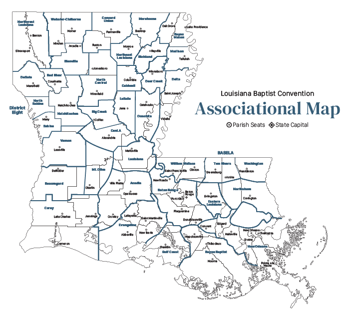 2025 Associational Map